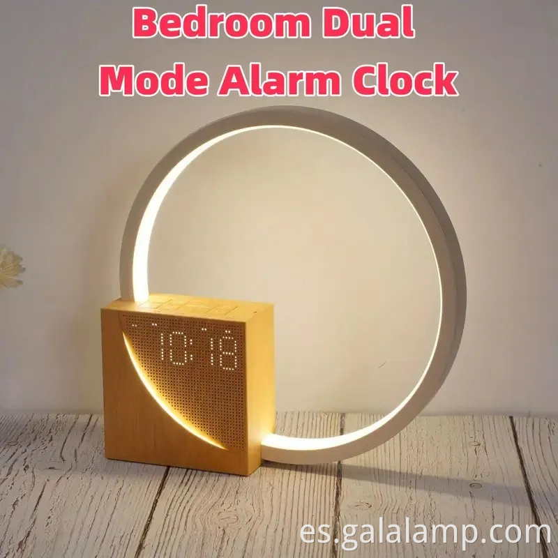 Sunrise despertador con 10 sonidos de ruido blanco para una lámpara de sueño profundo